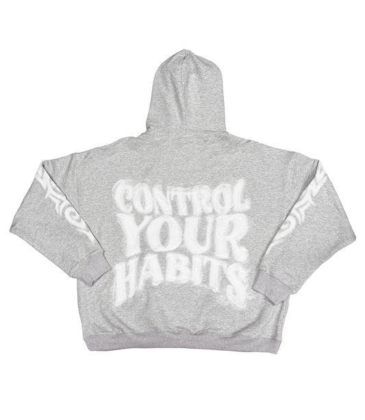 Faded Gray Hoodie